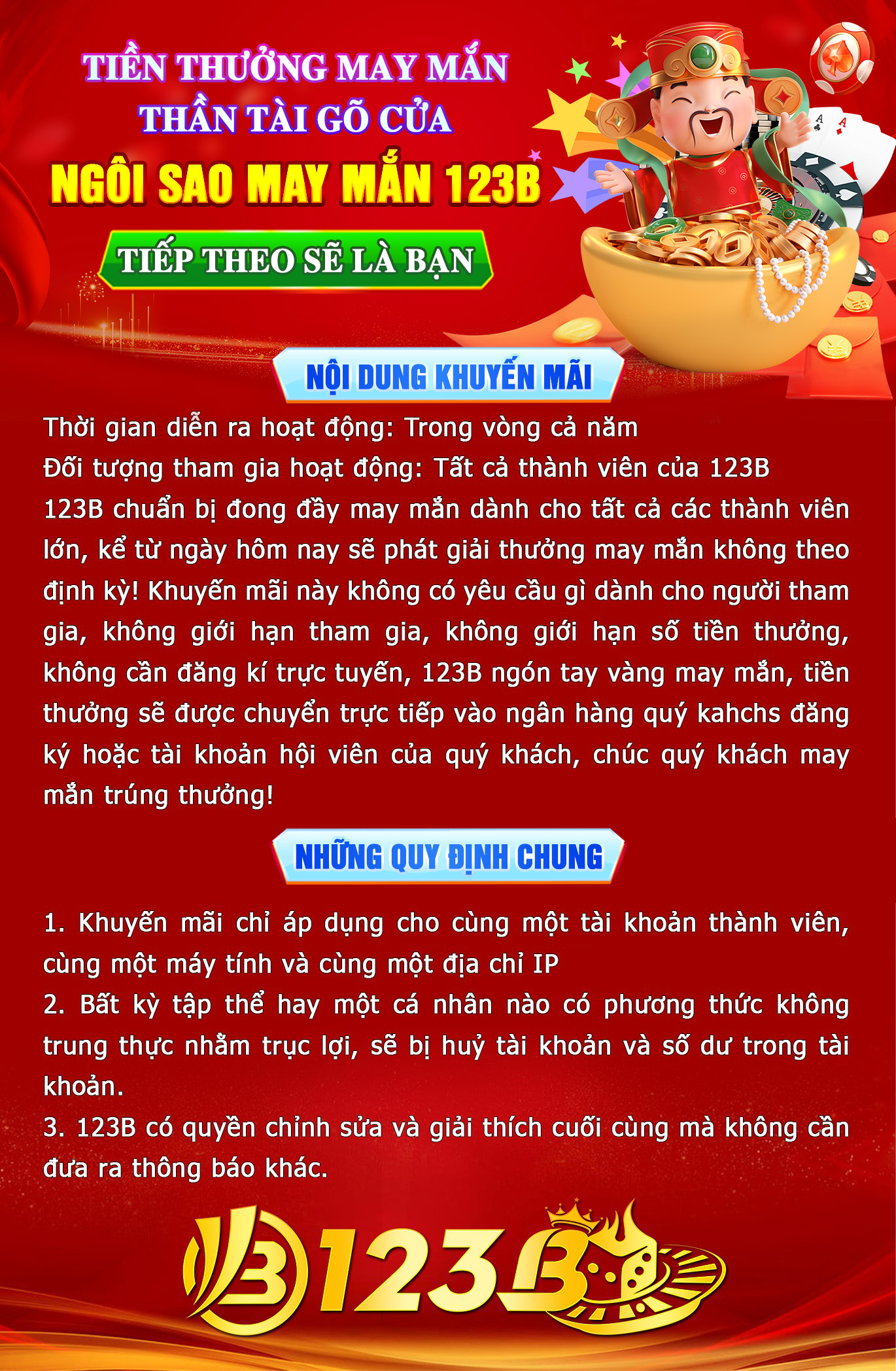 thần tài gõ cửa
