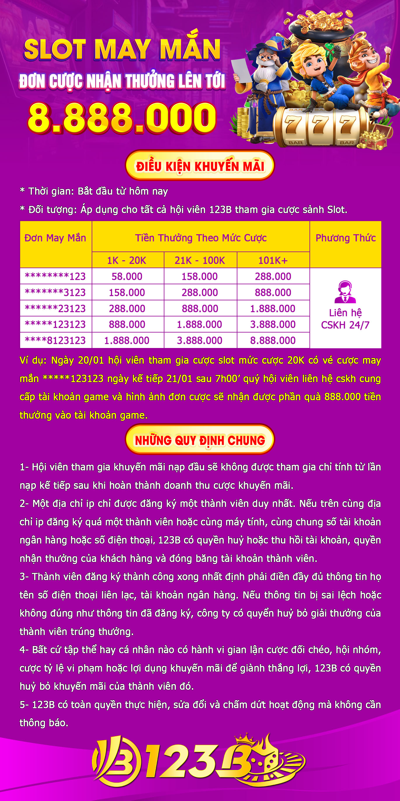ĐƠN CƯỢC SLOT MAY MẮN