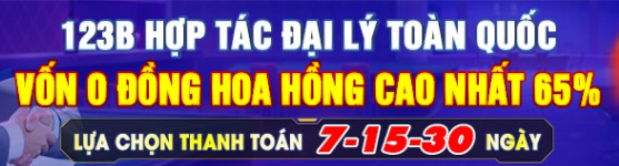 TUYỂN ĐẠI LÝ 123B CHIẾT KHẤU ĐẾN 65%